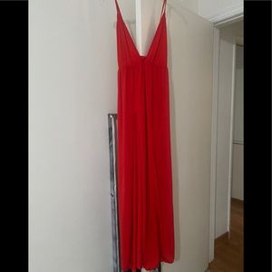 Beautiful sexy red dress